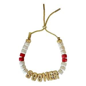 NEW LUCKY STAR JEWELS women's eye candy sooner id bracelet in white